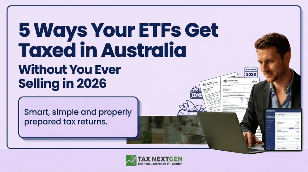 5 Ways Your ETFs Get Taxed in Australia Without You Ever Selling in 2026